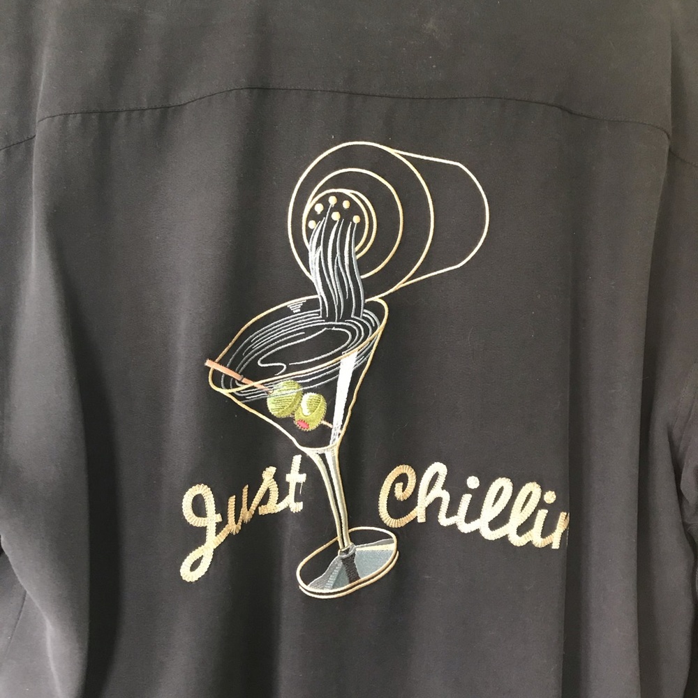 Silk shirt, long sleeves